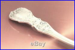 Francis I 1st Sterling Silver 8 Meat Serving Fork Pierced Reed Barton Nice USA