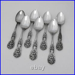 Francis I 7 Coffee Spoons Set Reed Barton Sterling Silver 1907