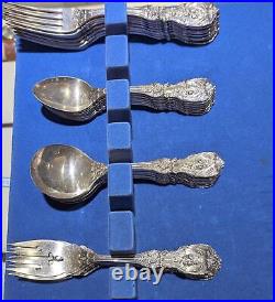 Francis I By Reed & Barton Sterling Silver Flatware Set for 8 48 Pieces
