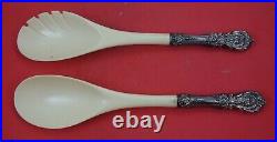 Francis I By Reed and Barton Sterling Salad Serving Set rare 11 3/4