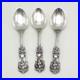 Francis I Demitasse Spoons Set of 3 Sterling Silver Reed and Barton New Marks