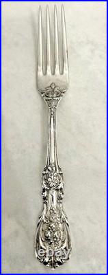 Francis I Dinner Fork, 7 7/8 Sterling, Script Reed & Barton Mark