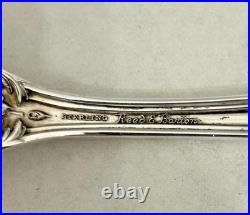 Francis I Dinner Fork, 7 7/8 Sterling, Script Reed & Barton Mark