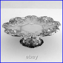 Francis I Large Footed Compote Reed Barton Sterling Silver 1950