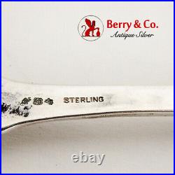 Francis I Large Ice Tongs Reed Barton Sterling Silver Mono