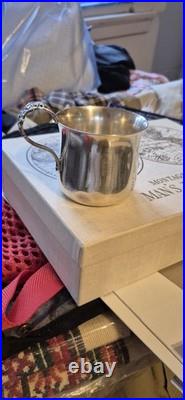 Francis I -Old-Eagle Mark Reed and Barton Sterling Silver Baby Cup GW #X568