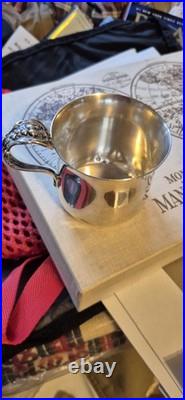 Francis I -Old-Eagle Mark Reed and Barton Sterling Silver Baby Cup GW #X568