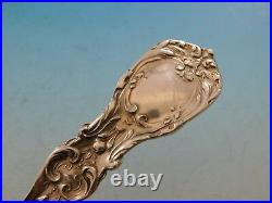 Francis I Old by Reed & Barton Sterling Silver Cold Meat Fork Pierced Diamond 8
