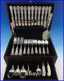 Francis I Old by Reed & Barton Sterling Silver Flatware Set 12 Service 67 Pcs Dn