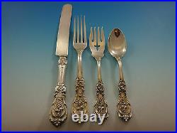 Francis I Old by Reed and Barton Sterling Silver Flatware Set Service 89 Pcs