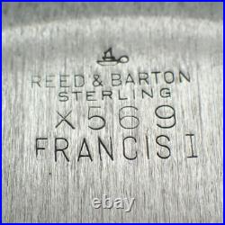 Francis I Porringer Bowl Reed and Barton Sterling Silver 1955 Date Mark