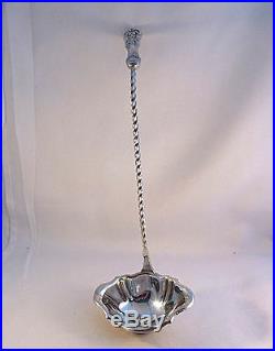 Francis I-Reed & Barton All Sterling HH Twist Punch Ladle-17