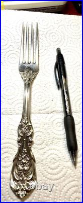 Francis I Reed & Barton Fork Dinner 7 3/4 Approx
