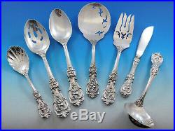 Francis I Reed & Barton New Mark Sterling Silver Essential Serving Set Large 7pc