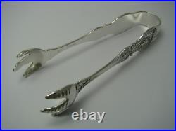 Francis I Reed & Barton STERLING SILVER TONGS SUGAR TONGS c1907 Old Mark No Mono