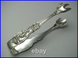 Francis I Reed & Barton STERLING SILVER TONGS SUGAR TONGS c1907 Old Mark No Mono
