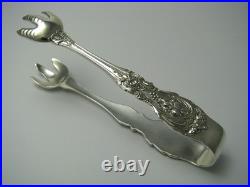 Francis I Reed & Barton STERLING SILVER TONGS SUGAR TONGS c1907 Old Mark No Mono