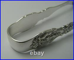 Francis I Reed & Barton STERLING SILVER TONGS SUGAR TONGS c1907 Old Mark No Mono