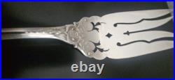 Francis I Reed & Barton Sterling Pierced Salad Serving Fork 9'no momo