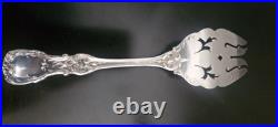 Francis I Reed & Barton Sterling Pierced Salad Serving Fork 9'no momo