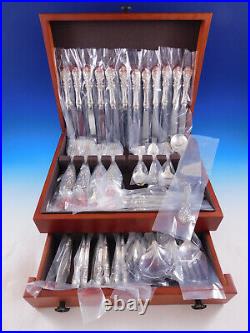 Francis I Reed & Barton Sterling Silver Flatware Service 12 Set 78 pc Unused New