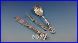 Francis I Reed & Barton Sterling Silver Flatware Service For 12 Set 78 Pieces