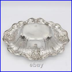 Francis I Reed & Barton Sterling Silver Footed Oval Vegetable Bowl 13 X566F