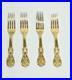 Francis I -Reed & Barton Sterling Silver Vermeil Gold Washed 7-1/8 Forks