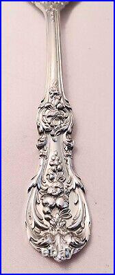 Francis I Reed and Barton Sterling Pierced Table Serving Spoon Old Mark