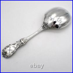 Francis I Salad Serving Spoon Sterling Silver Reed Barton Old Mark 1907
