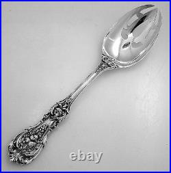 Francis I Sterling Silver Pierced Tablespoon Old Mark Reed & Barton