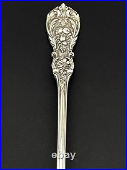 Francis I Sterling Silver Stuffing Spoon Reed & Barton 1907 Large, 14 with Button