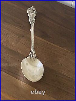 Francis I Sterling Silver Stuffing Spoon Reed & Barton 1907 Large, 14 with button