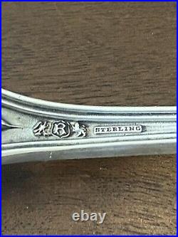 Francis I Sterling Silver Stuffing Spoon Reed & Barton 1907 Large, 14 with button