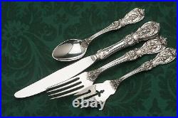 Francis I Sterling Silver by Reed & Barton 4 piece Place Setting, gently used