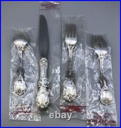 Francis I Sterling Silver by Reed & Barton 4 piece Place Settings, IN WRAPPERS