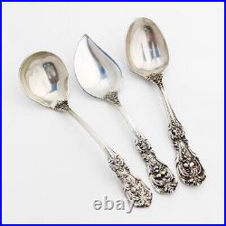 Francis I Sugar Spoon Cream Ladle Jelly Server Reed Barton Sterling Silver 1907