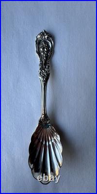 Francis I by Reed & Barton 6 1/8 Sterling Silver Sugar Shell Spoon Old Mark