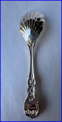 Francis I by Reed & Barton 6 1/8 Sterling Silver Sugar Shell Spoon Old Mark