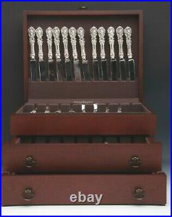 Francis I by Reed & Barton 89 piece Set of Sterling Silver Flatware with Chest