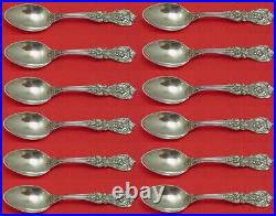Francis I by Reed & Barton New Script Sterling Silver Demitasse Spoon Set of 12
