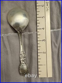 Francis I by Reed & Barton Old Sterling Silver Cream Soup Spoon 6 No Monogram