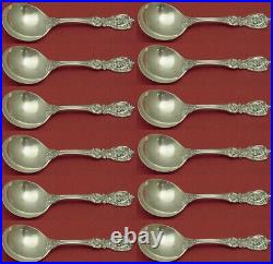 Francis I by Reed & Barton Old Sterling Silver Cream Soup Spoon 6 Set of 12