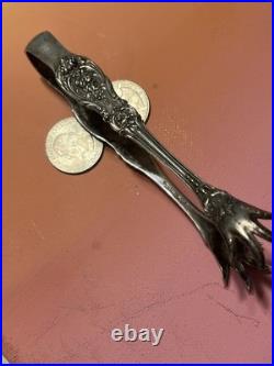 Francis I by Reed & Barton Old Sterling Silver Sugar Tong Large 4 3/4Legit 1907