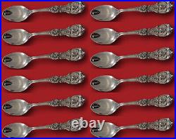 Francis I by Reed & Barton Old Sterling Silver Teaspoon 6 Set of 12