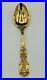 Francis I by Reed & Barton Pierced Serving Spoon, Sterling with Gold Plate