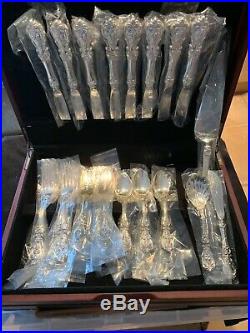 Francis I by Reed&Barton STERLING FLATWARE SET FOR 8 BY 5 WITH 3 SERVERS