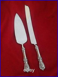 Francis I by Reed & Barton Sterling Handle Cake Server and Knife Set Custom Made