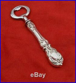 Francis I by Reed & Barton Sterling Silver 6 Custom Made Bottle Opener Barware