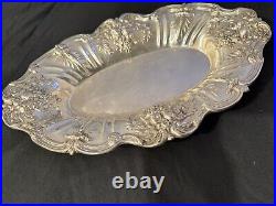 Francis I by Reed & Barton Sterling Silver Bread Tray X568 11 3/4 #322028